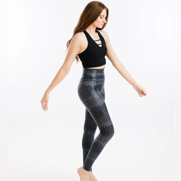 Zyia Gray Armor Light n Tight Legging 28" Size 20 NWT - Picture 2 of 8